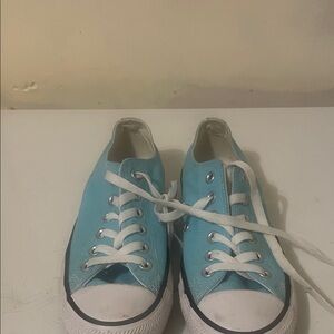 Converse Light Blue Canvas Sneakers